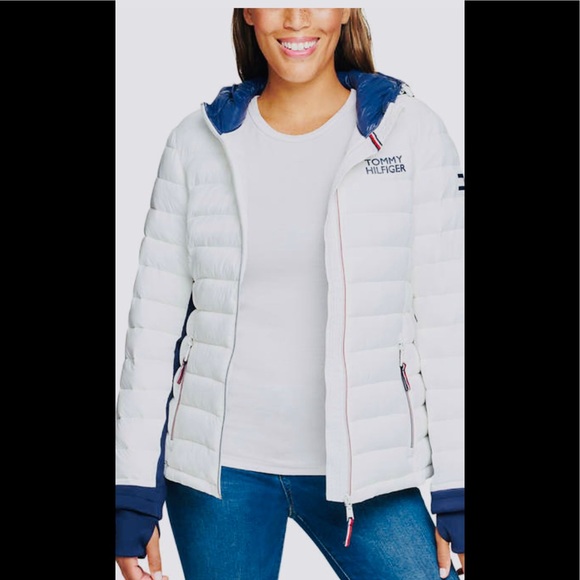 Ladies XL Tommy Hilfiger Puffer Jacket Packable - Picture 1 of 1